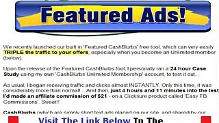 Cash Blurbs THE HONEST TRUTH Bonus + Discount