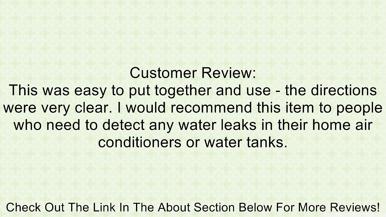 The Square Water Alarm by Gizmode Innovations WA-02 Review