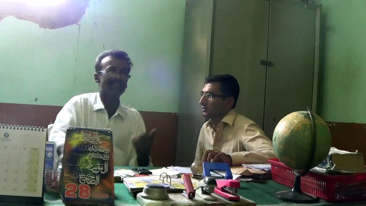 Head Master Government Boys Primary School Memon Muhallah- Ahsan Ullah Abro Interview Part-2 Nasarpur Talk Show (NTS)