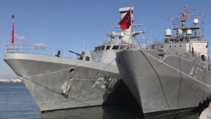 İzmir Körfezi'nde Mayın Tatbikatı