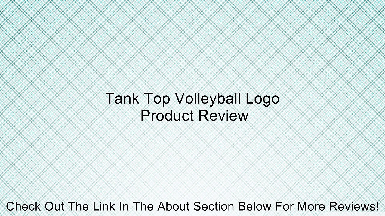 Tank Top Volleyball Logo Review