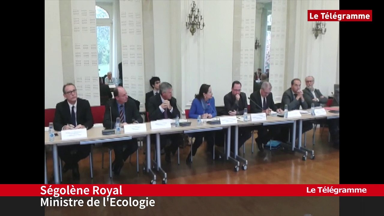 Ségolène Royal. La ministre de l'Ecologie débute sa visite bretonne à Rennes
