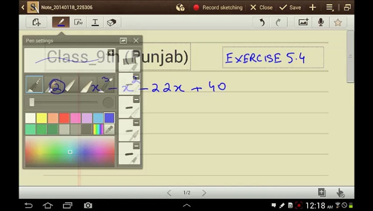 P-Math Class 9-Unit 5-Ex. 5.4-Q.2