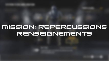 Intel Advanced Warfare - Mission 5 repercussions