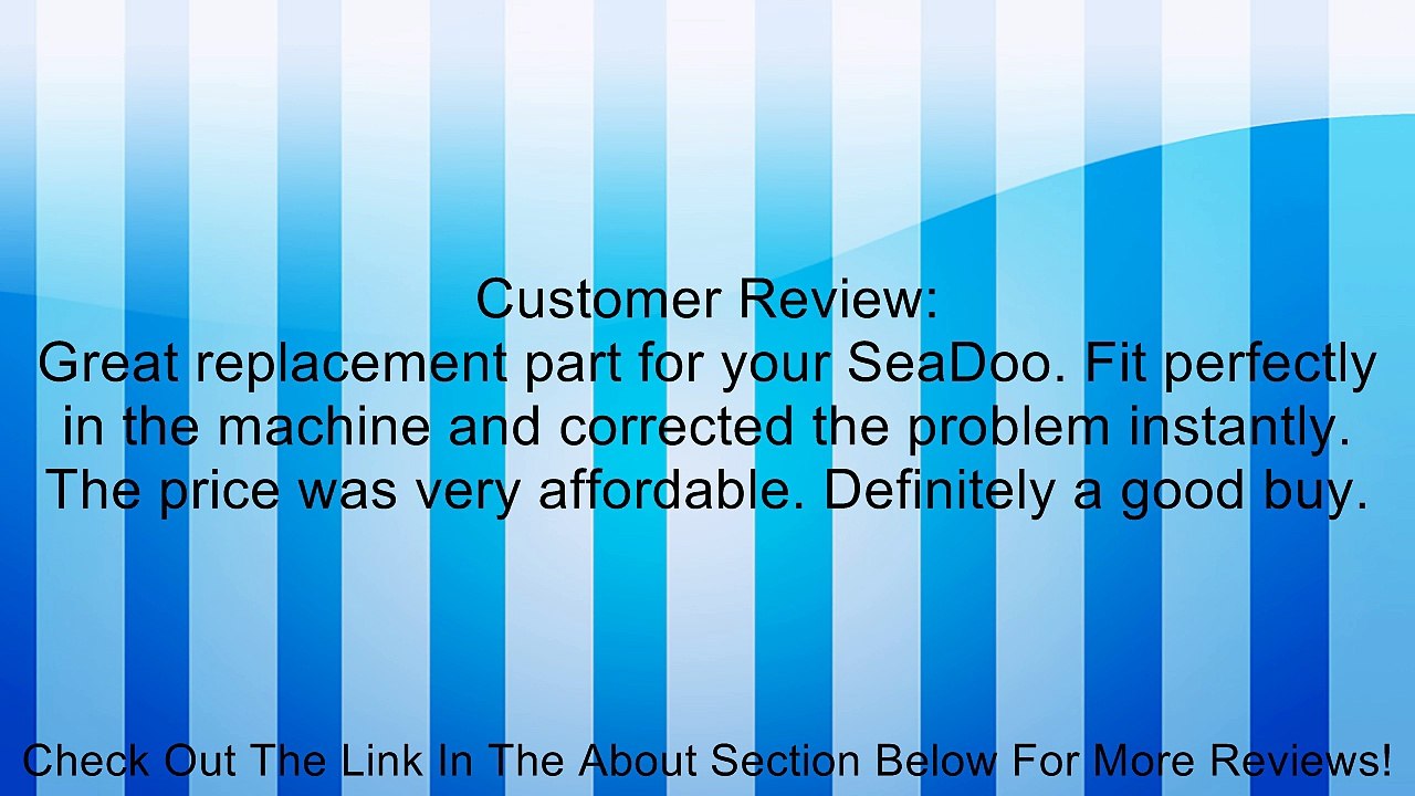 Solenoid Relay NEW 1995-2009 SeaDoo GTI GTS GTX PWC Jet Ski Review