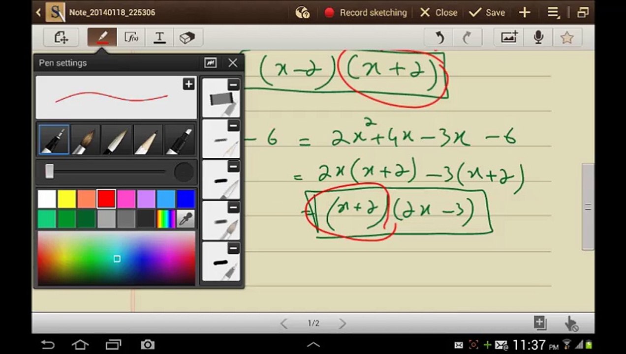P-Math Class 9-Unit 6-Ex. 6.1-Q.5 (2)