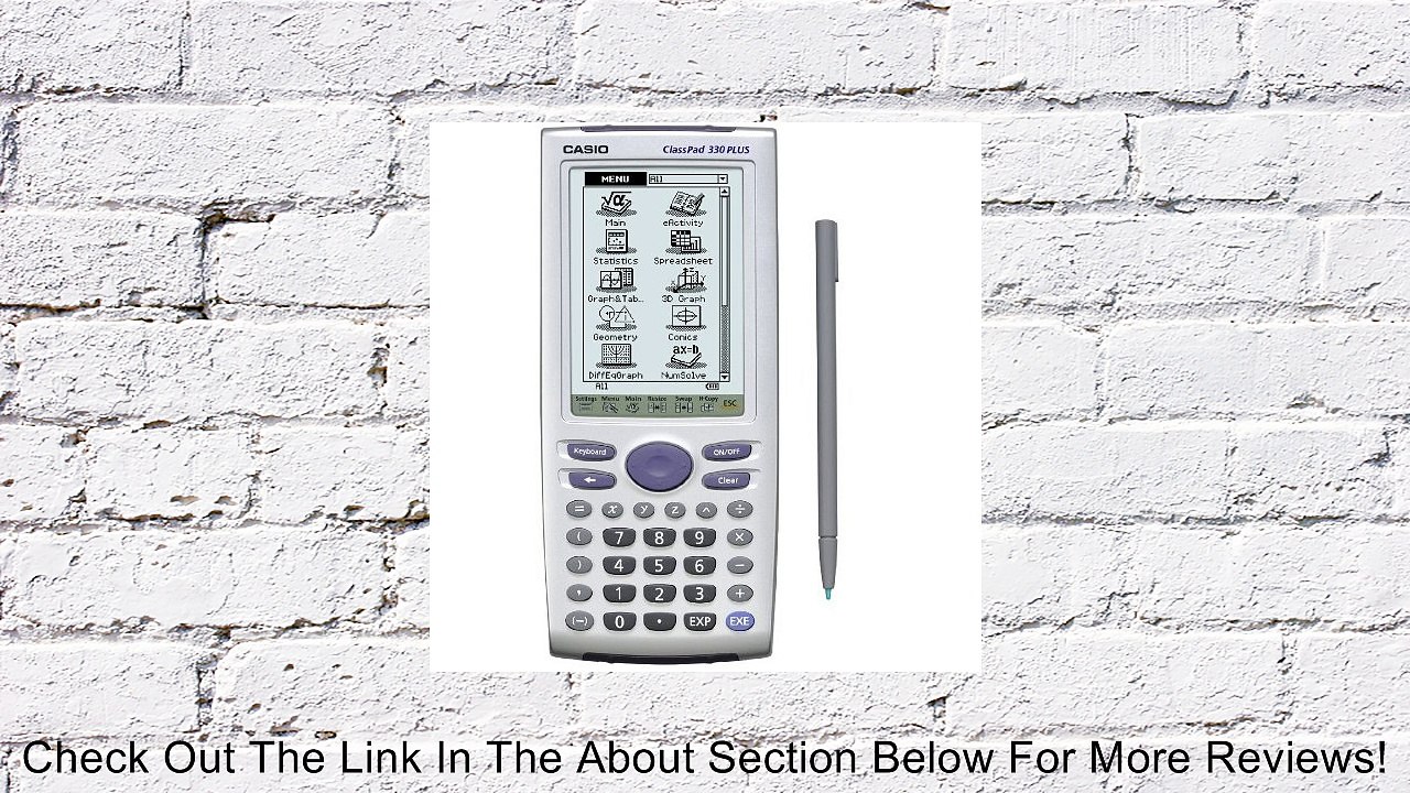 Casio CLASSPAD330PLUS Graphing Calculator Review