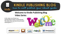 Kindle Publishing Blog Ultimate Ebook Creator Spell Checker