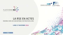 La RSE en actes - Ensemble vers un plan national d'action pour la RSE - cese