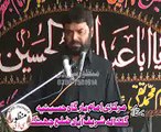Zakir Najam ul Hassan notak majlis 7 muharam 2014 Ashra Shareefabad jhang