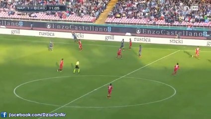 Passe décisive de Ghoulam contre Cagliari