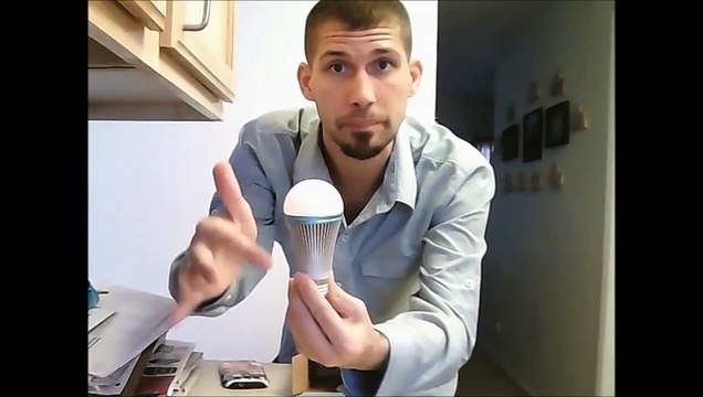 Indoor LED Household Light Bulb, 8-watt (60-watt equivalent) Solar Motion Product Review