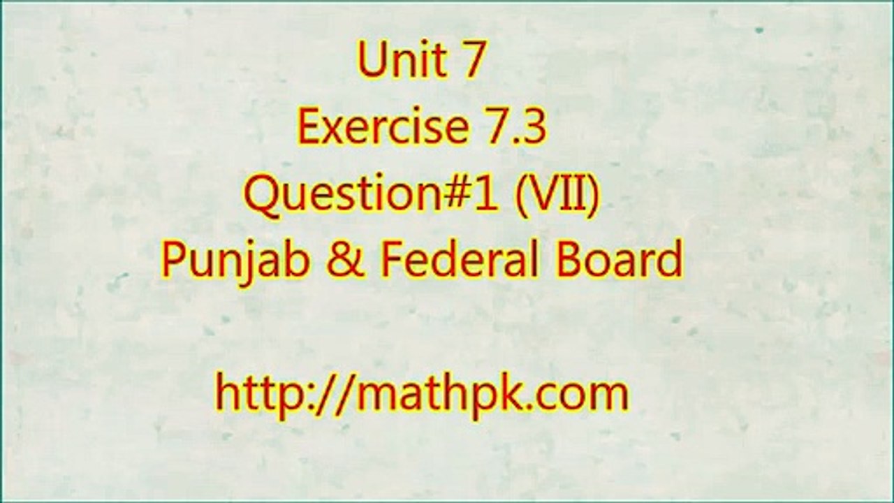 P-Math Class 9-Unit 7-Ex. 7.3-Q.1 (7)