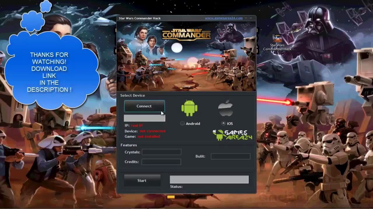 Star Wars: Commander Hack Tool