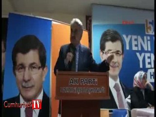 Eski Bakan Yazıcı'nın sözleri kongreyi karıştırdı