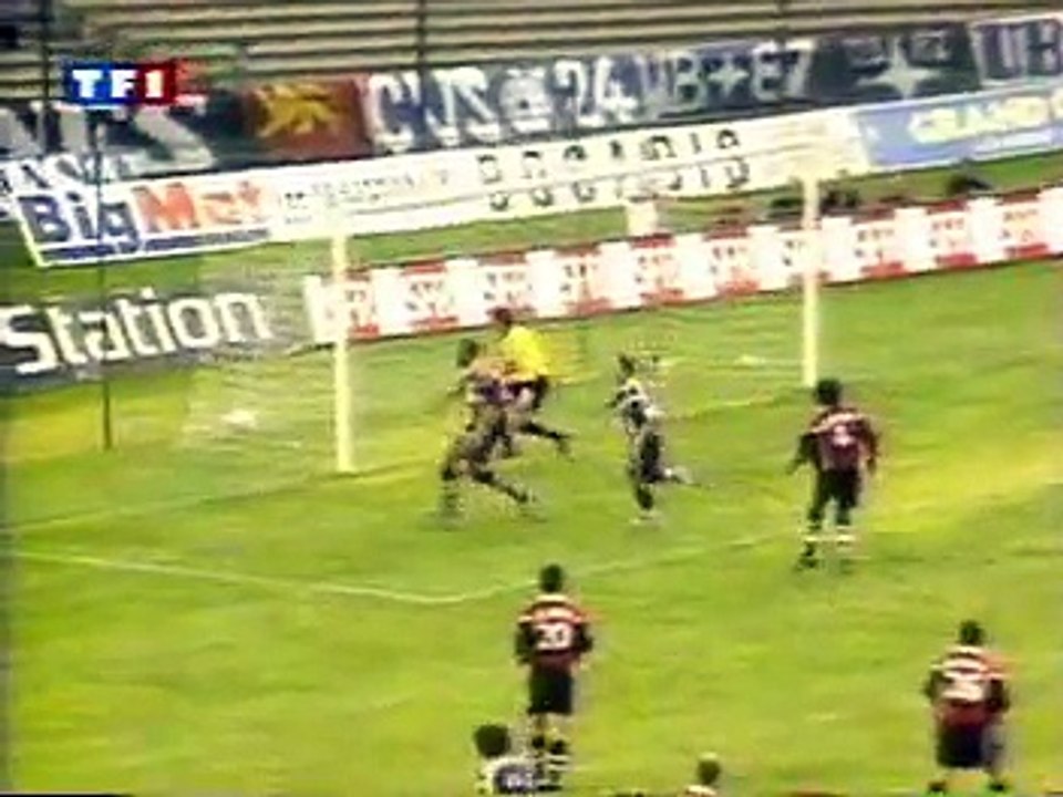 16/08/97 : Bordeaux - Rennes (2-2)