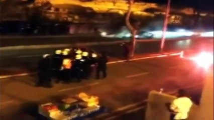 Sırp taraftarın hayatını kaybettiği olaylar kamerada