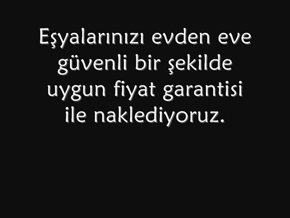 Rize'de evden eve eşya nakliyesi yapılır.