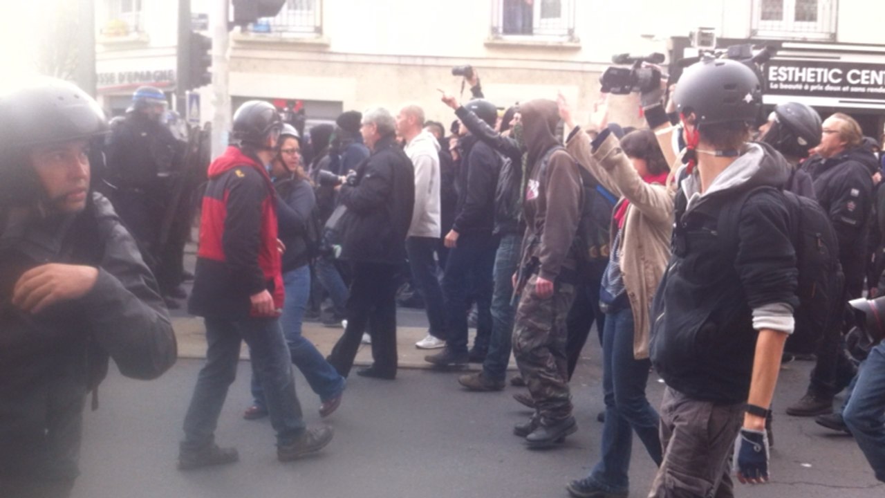 Manif tensions