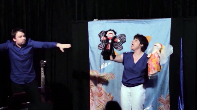 Léo et les fées Papillon - duo marionnettes