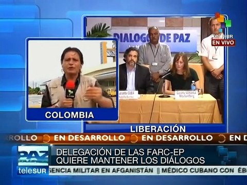 Colombia se mantiene a la expectativa ante la liberación de Alzate