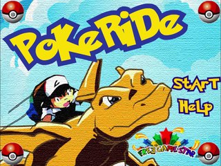 Pokemon Pokeride Let's Play / PlayThrough / WalkThrough Part  - Riding on a Charizard As Pokemon Trainer Ash Ketchum