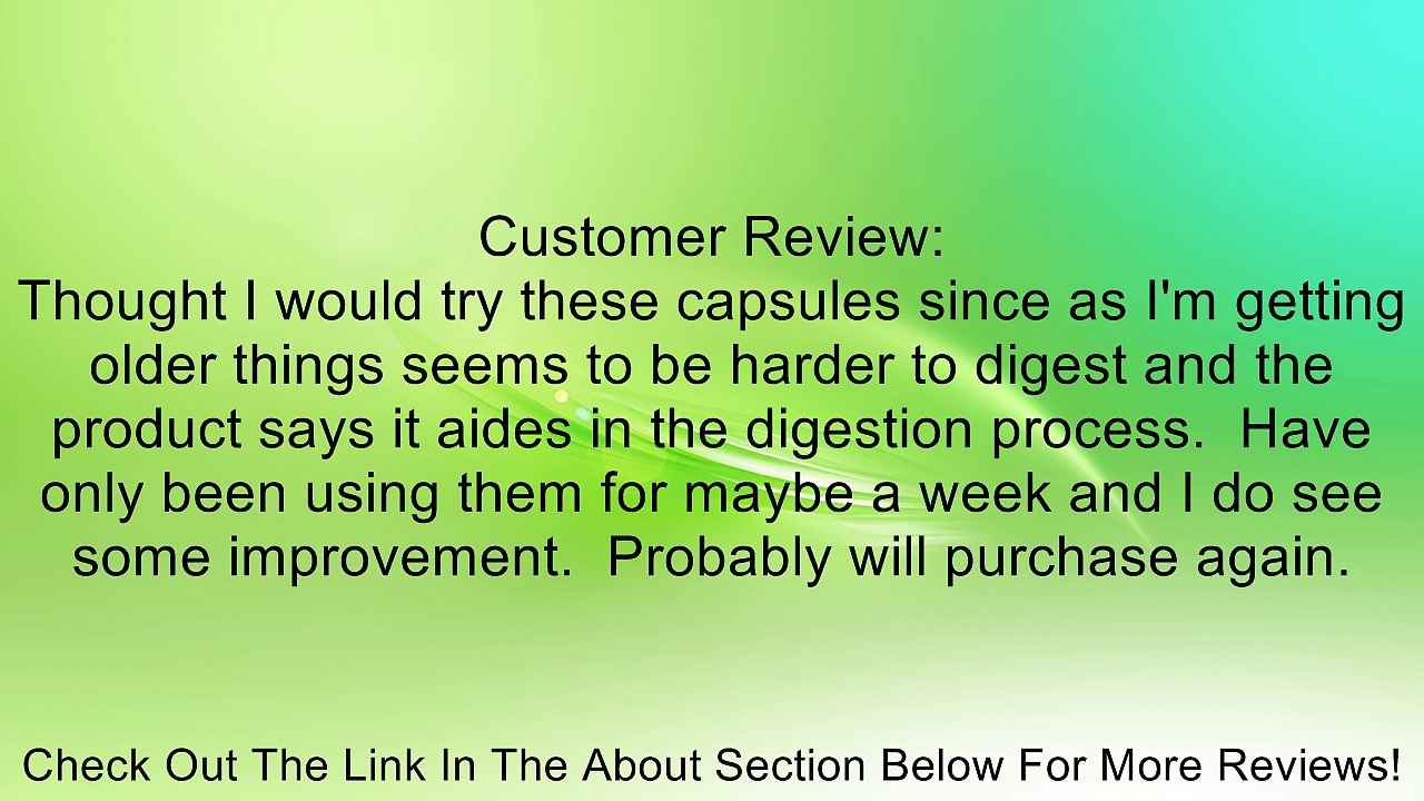 Twinlab Super Enzyme Maximum Strength Capsules, 240 Count Review