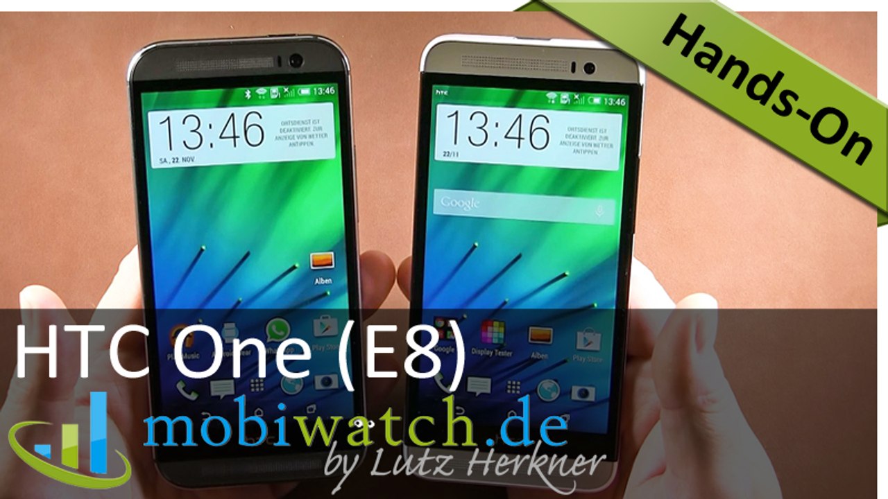 Video-Test HTC One E8: Das bessere One M8