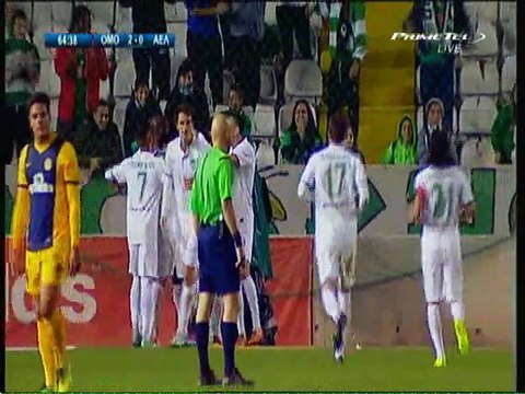Ομόνοια-ΑΕΛ Γκολ Ποτέ 2-0 65'