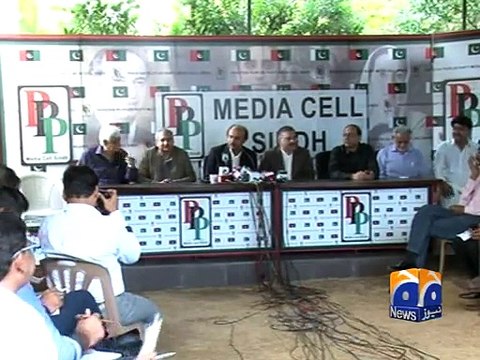 PTI failed in Larkana: Nisar Khuhro-Geo Reports-22 Nov 2014