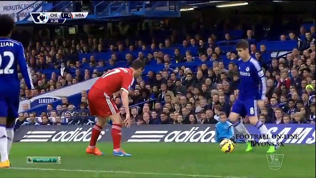 Chelsea vs. West Bromwich 2-0 (22/11/14)