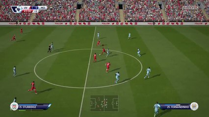 GAMEPLAY FIFA 2015- Liverpool 2 - 0 Manchester City %28PS4%29