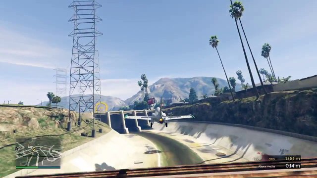GAMEPLAY Grand Theft Auto V %28GTA 5%29- Escuela de Vuelo - Clase 8- Nivel de Suelo