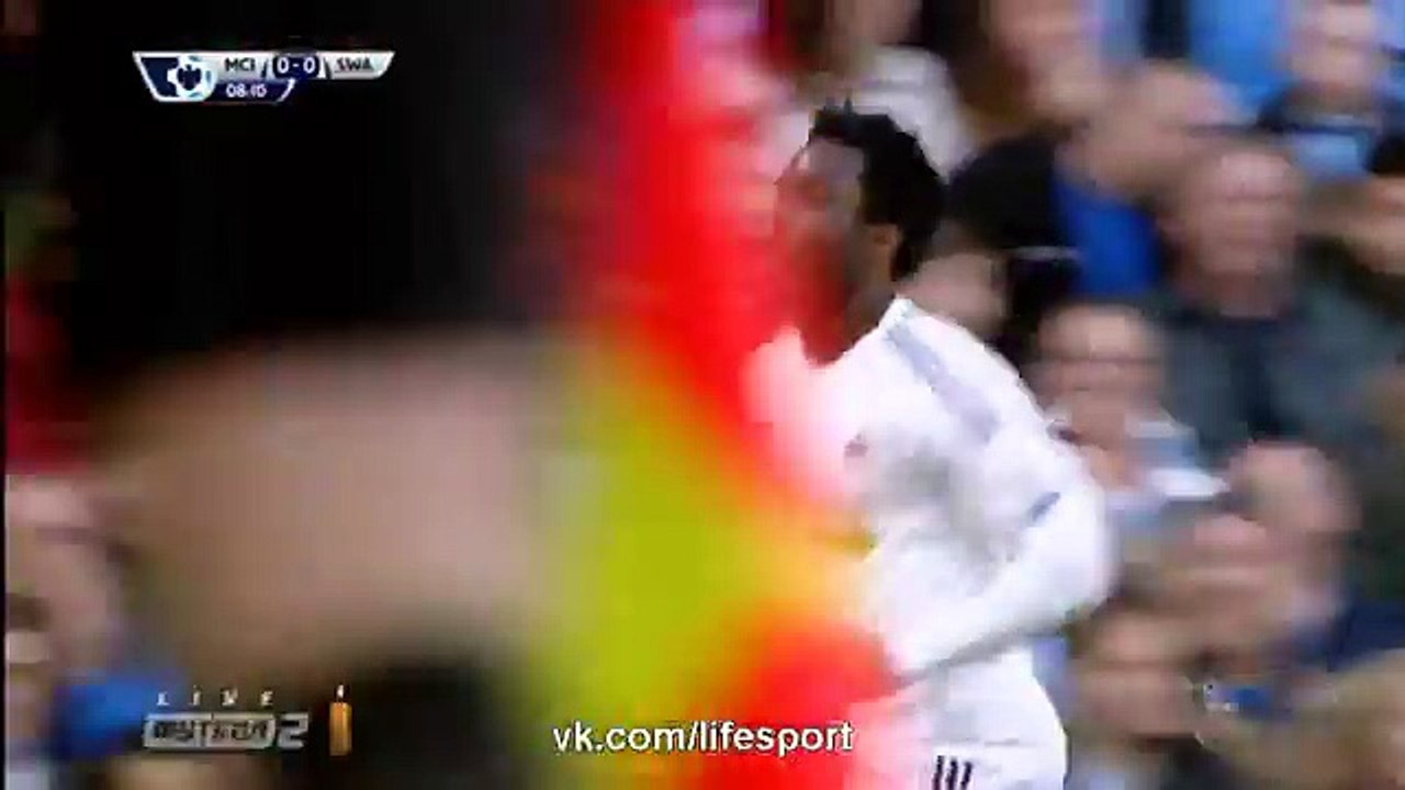 Manchester City vs. Swansea 2-1 (22/11/14)