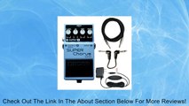 Boss CH-1 Stereo Super Chorus Pedal w 10ft Cable, Power Supply, and 6in. Cable Bundle Review