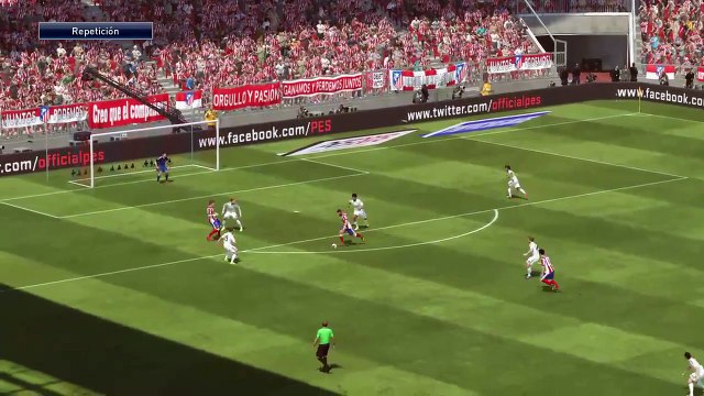 GAMEPLAY PES 2015- Real Madrid - Atletico de Madrid %232a Parte %28PS4%29