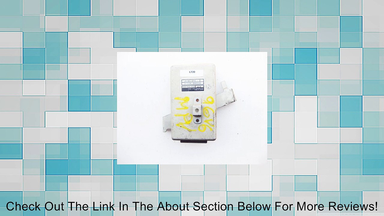 Mazda MPV *JE96189E1B* TCM TCU Review