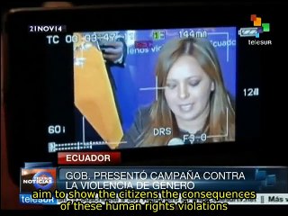 Ecuador launches national campaign against gender-based violence