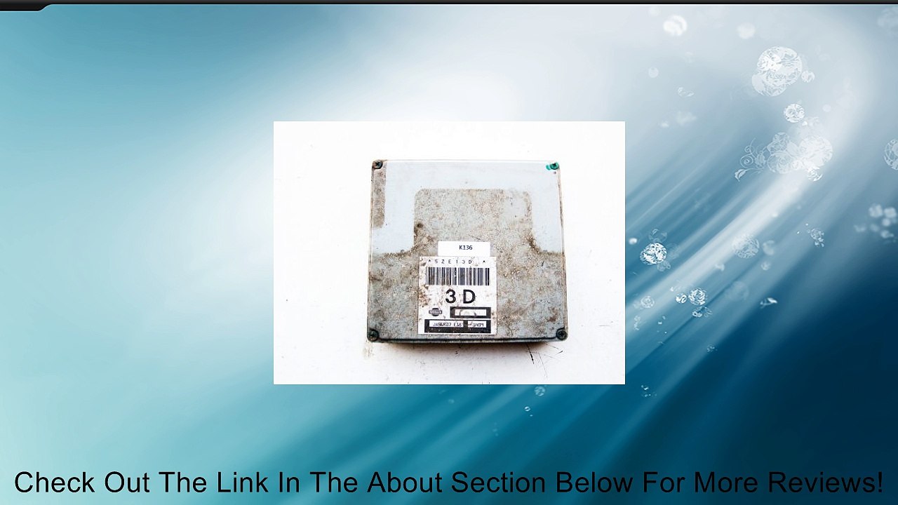 Nissan Altima *JA56R07E18* ECM ECU Review