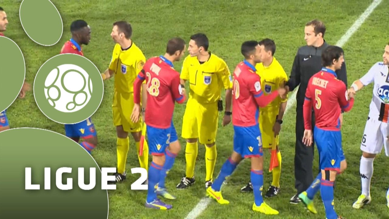 GFC Ajaccio - Stade Lavallois (1-0)  - Résumé - (GFCA-LAVAL) / 2014-15