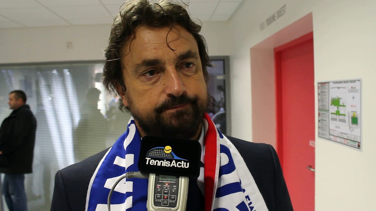 Coupe Davis 2014 - Henri Leconte : "Il faut les mettre sur la table"