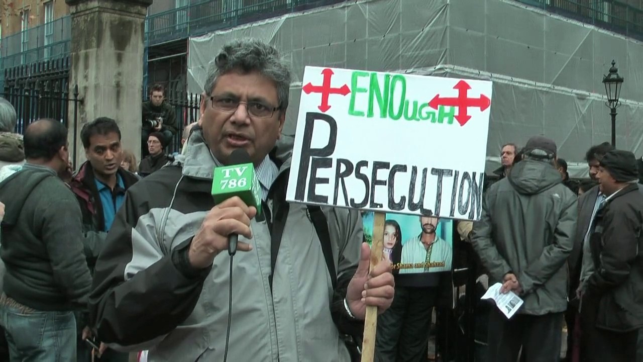4 Stop Burning Alive Christians in Pakistan London Protest