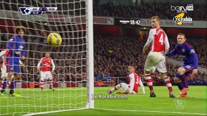 مانشستر يونايتد يهزم أرسنال 2/1 في الدوري الإنجليزي