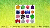 Set of 5 Pet ID Tags | 8 Shapes & 8 Colors to Chose From | Cat Dog Aluminum Review