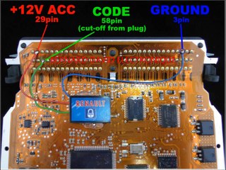 Suppression de l’anti démarrage Renault avec un émulateur