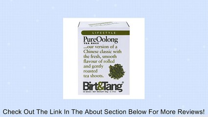 Birt&Tang Pure Oolong Tea (50 bags) Review