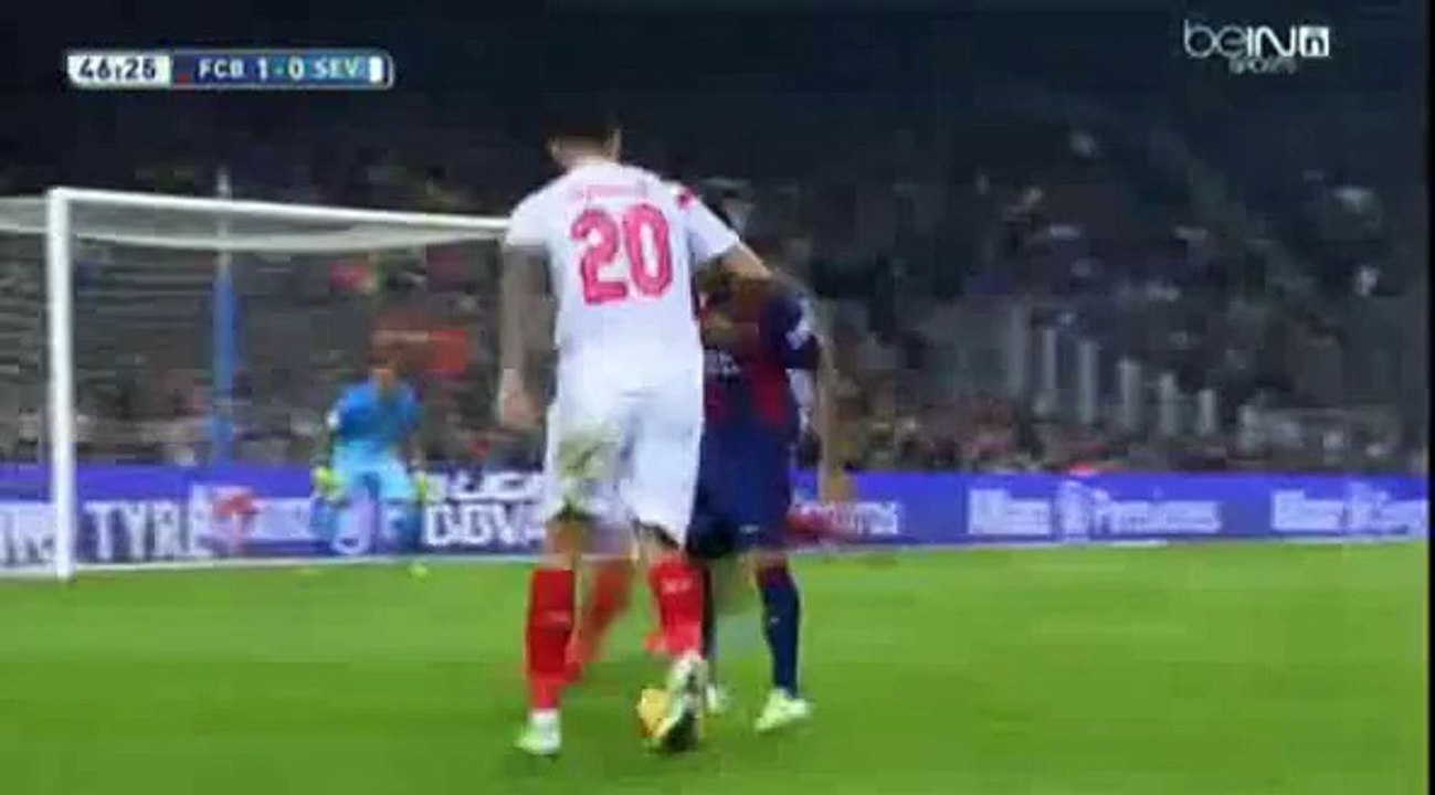 Gol de Jordi Alba en p.p. vs Sevilla @nogolipo
