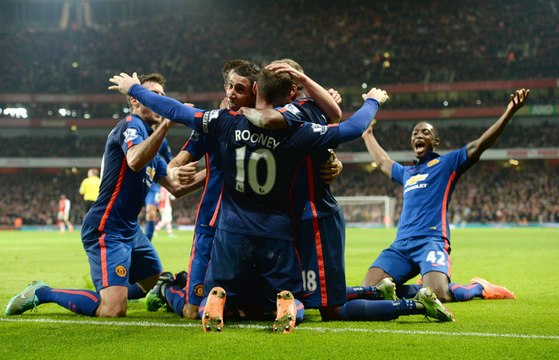 Wayne Rooney goal vs Arsenal (2014)