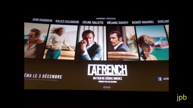 avant première du film LA FRENCH à ugc va le 18 novembre 2014
