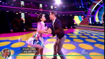 A glimpse to the beautiful dance moments of Derek & Bethany - S19